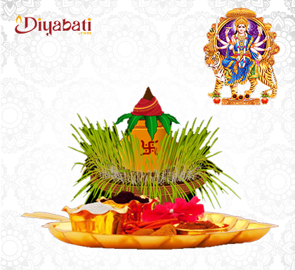 Navratri Kalash and Visharjan Puja - Diyabati